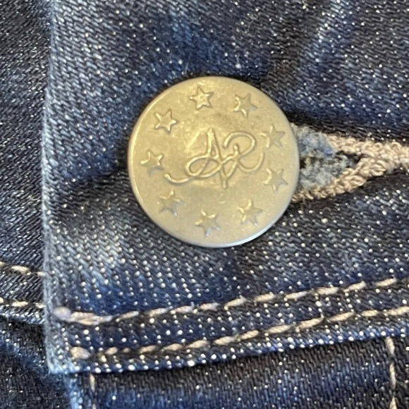 American Rag Cie Jeans Sarah Slim Boot Size 31 Short Blue Denim Stretch … - Picture 4 of 13